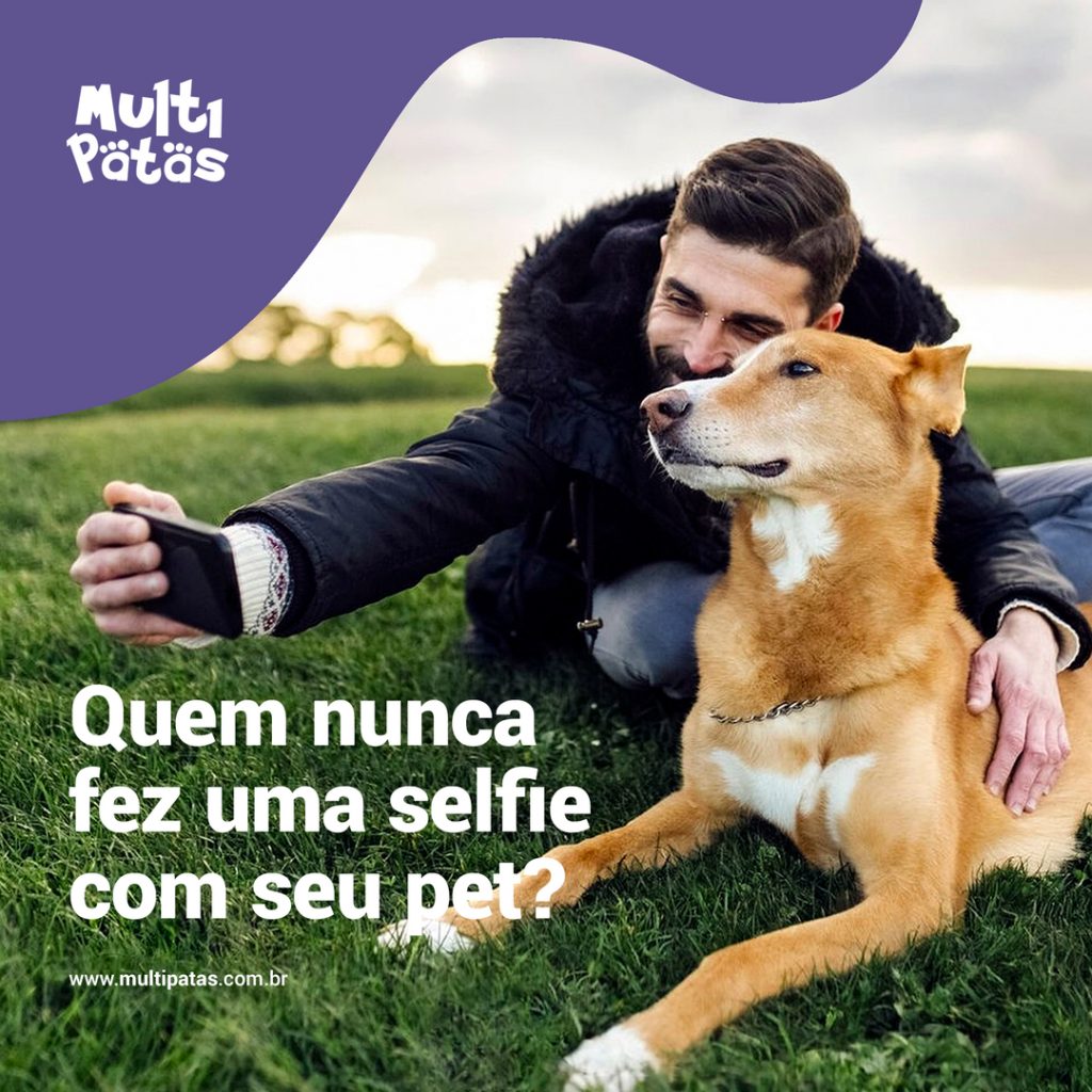 quem nunca fez uma selfie com seu pet